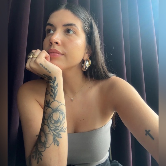 Gray Tube Top - Picture 2 of 3